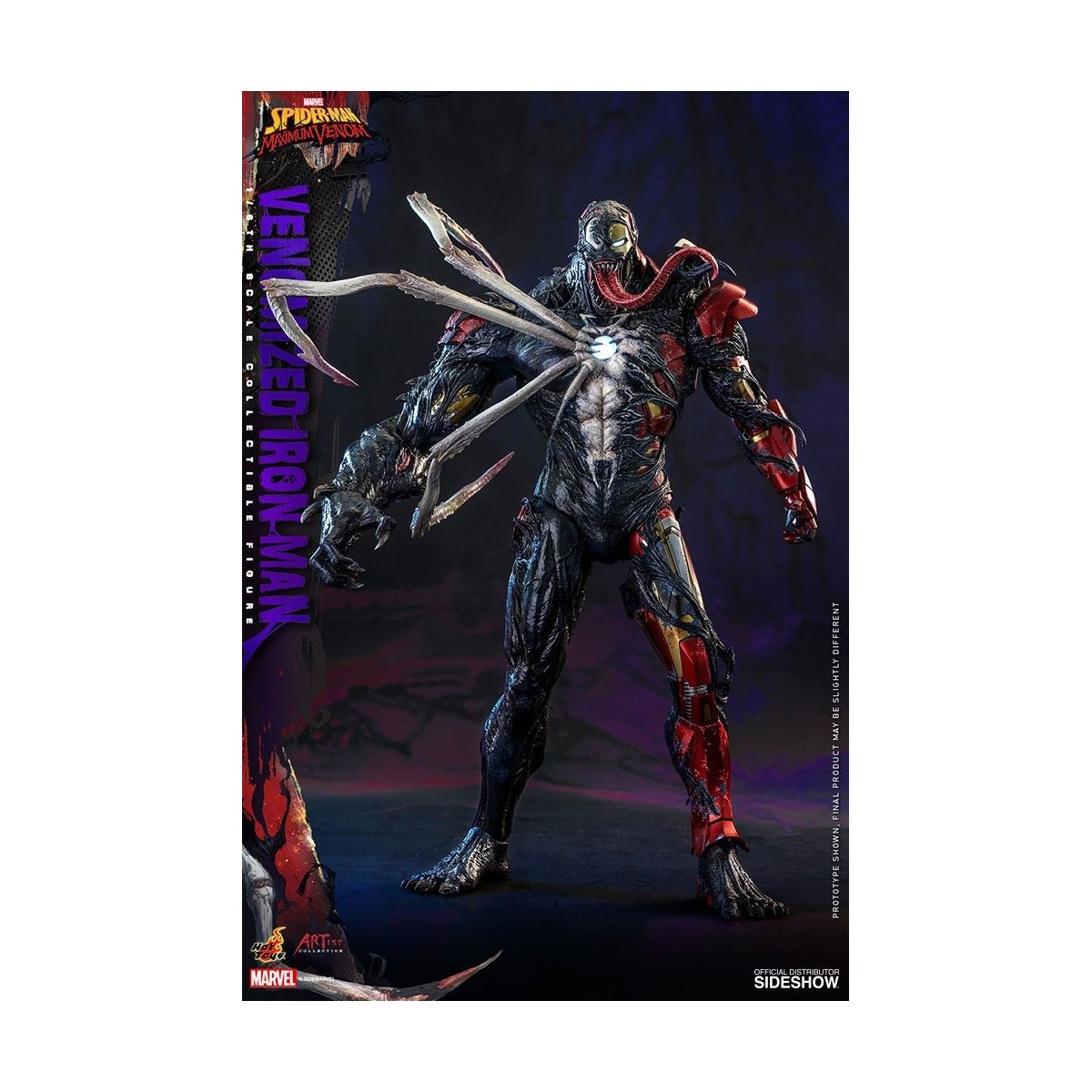 Giocattoli Hot Toys - Iron Man Velenizzato - Marvel's Spider-Man: Maximum Venom figurine Artist Collection 1/6