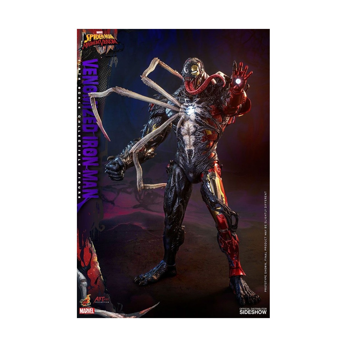 Giocattoli Hot Toys - Iron Man Velenizzato - Marvel's Spider-Man: Maximum Venom figurine Artist Collection 1/6