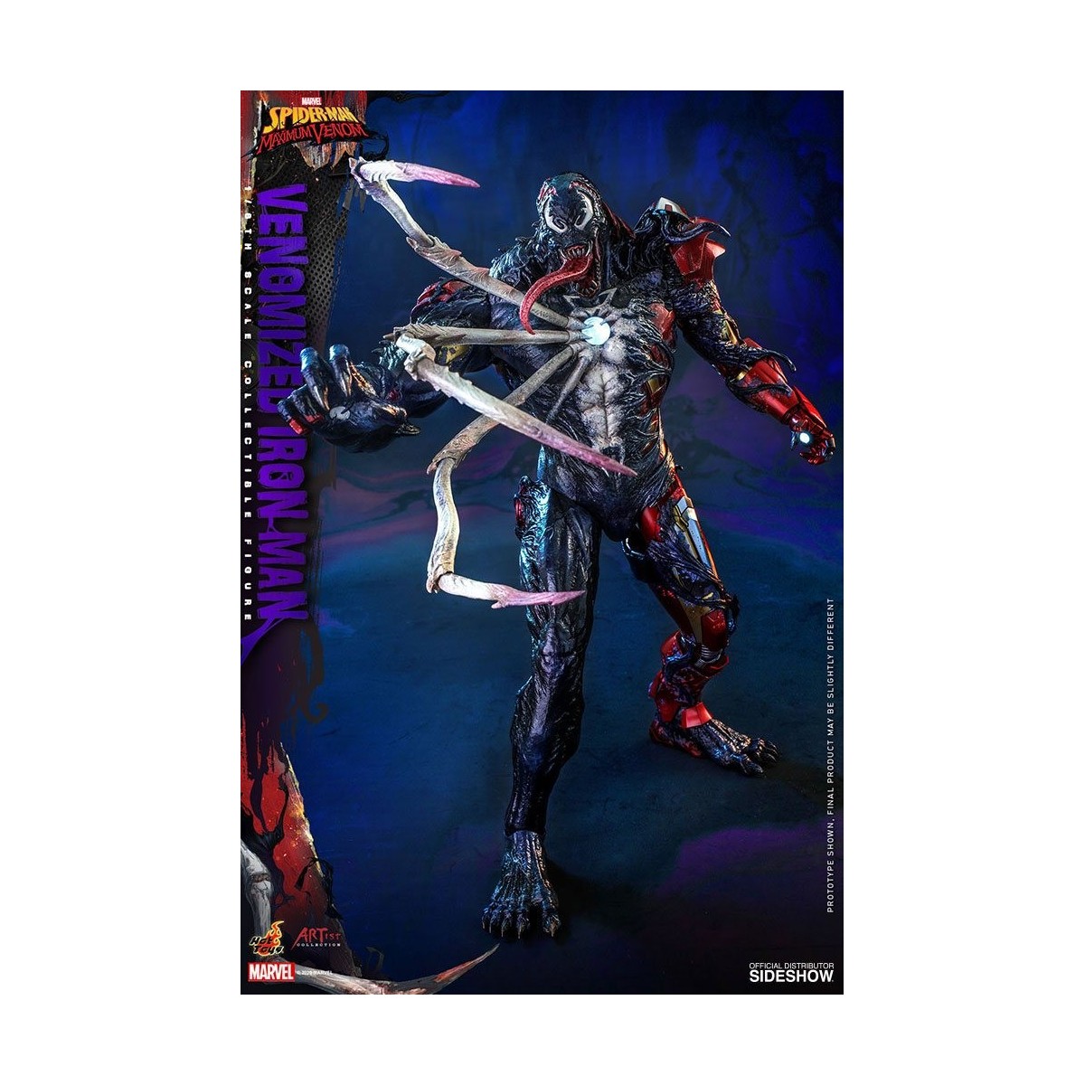 Giocattoli Hot Toys - Iron Man Velenizzato - Marvel's Spider-Man: Maximum Venom figurine Artist Collection 1/6