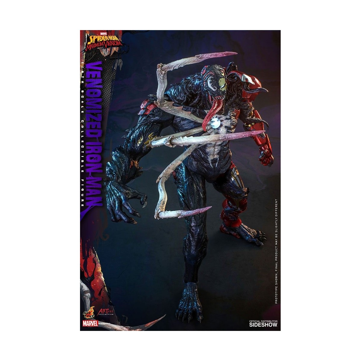Giocattoli Hot Toys - Iron Man Velenizzato - Marvel's Spider-Man: Maximum Venom figurine Artist Collection 1/6