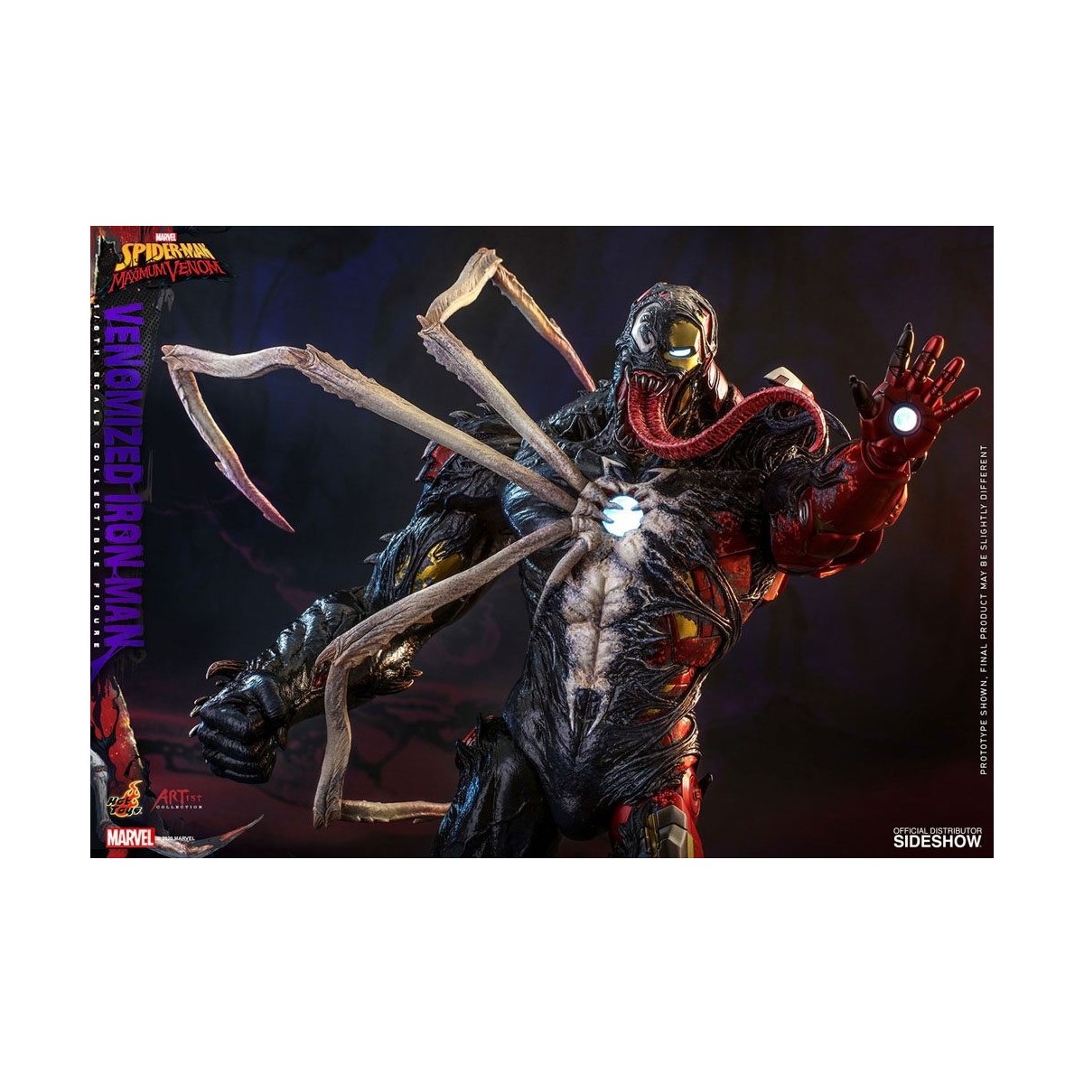 Giocattoli Hot Toys - Iron Man Velenizzato - Marvel's Spider-Man: Maximum Venom figurine Artist Collection 1/6