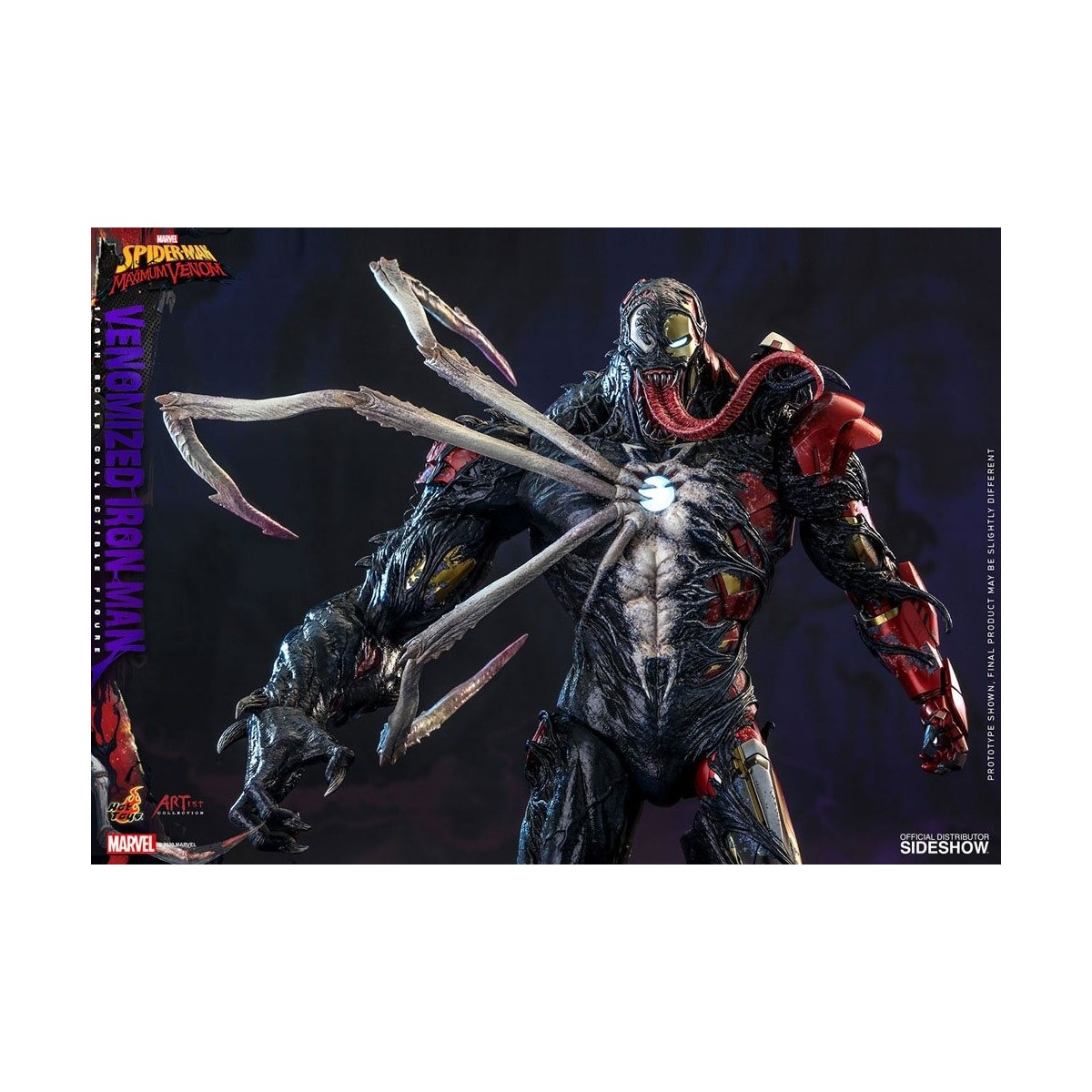 Giocattoli Hot Toys - Iron Man Velenizzato - Marvel's Spider-Man: Maximum Venom figurine Artist Collection 1/6