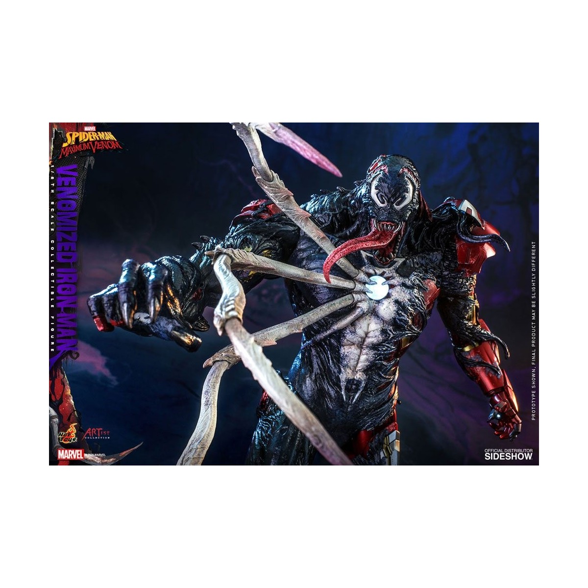 Giocattoli Hot Toys - Iron Man Velenizzato - Marvel's Spider-Man: Maximum Venom figurine Artist Collection 1/6