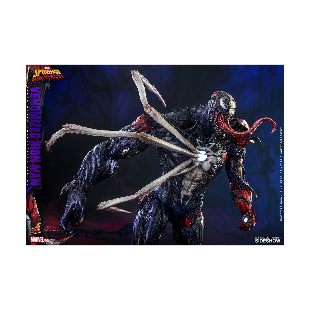 Giocattoli Hot Toys - Iron Man Velenizzato - Marvel's Spider-Man: Maximum Venom figurine Artist Collection 1/6