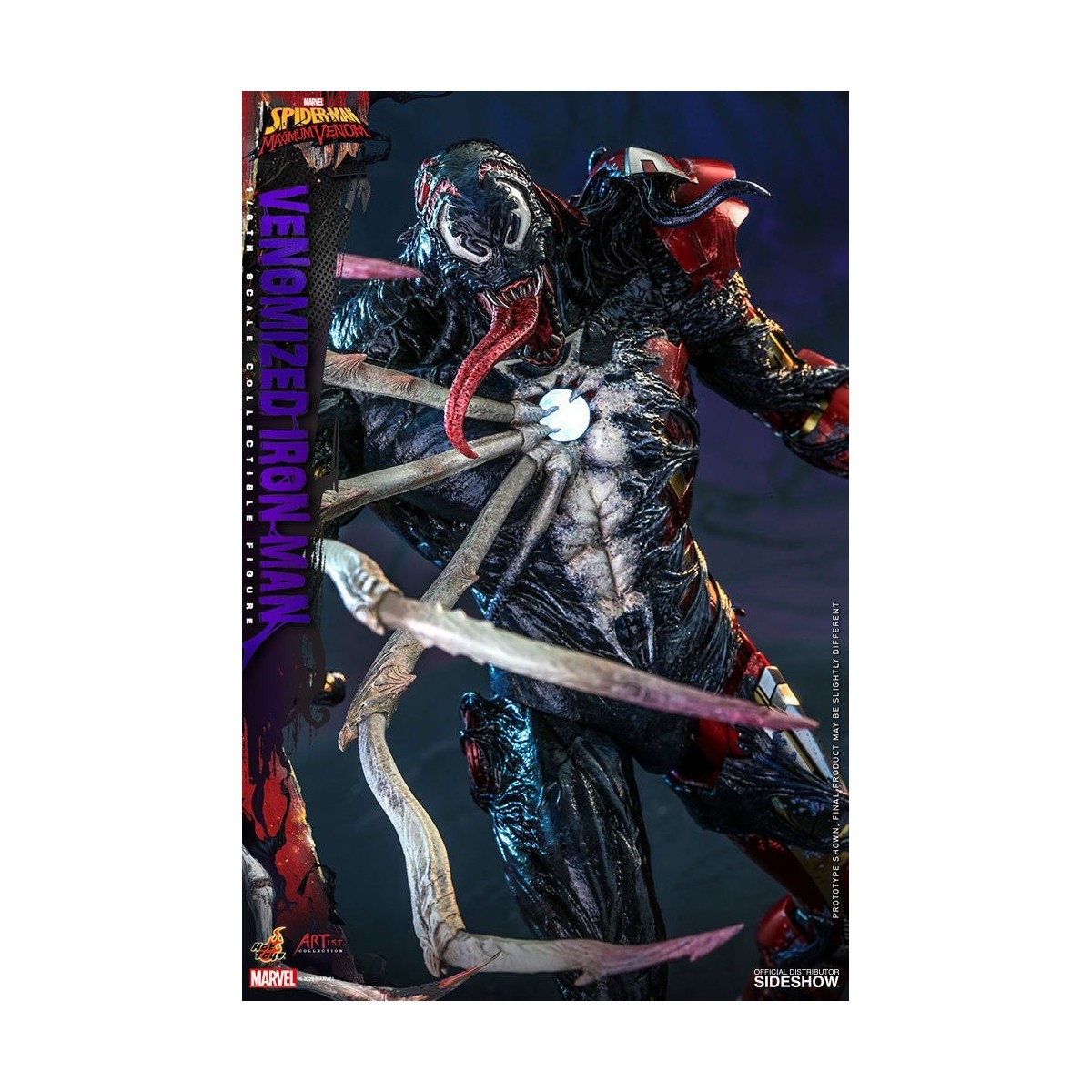 Giocattoli Hot Toys - Iron Man Velenizzato - Marvel's Spider-Man: Maximum Venom figurine Artist Collection 1/6