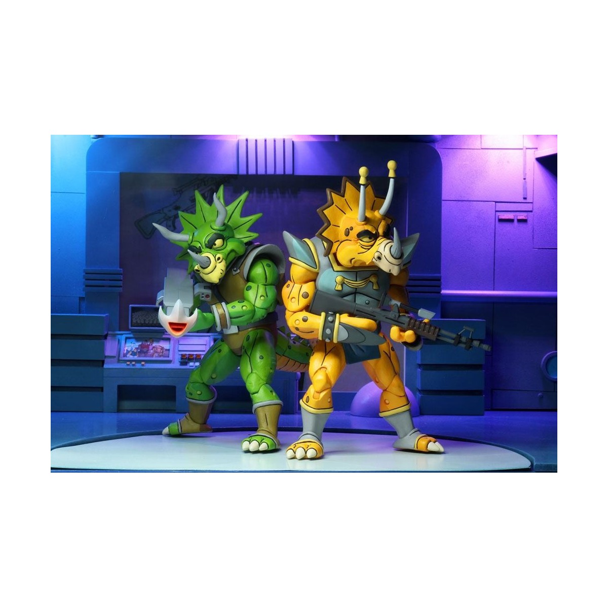 Neca - TMNT - Tartarughe Ninja - Pack Captain Zarax & Zork