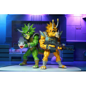 Neca - TMNT - Tartarughe Ninja - Pack Captain Zarax & Zork