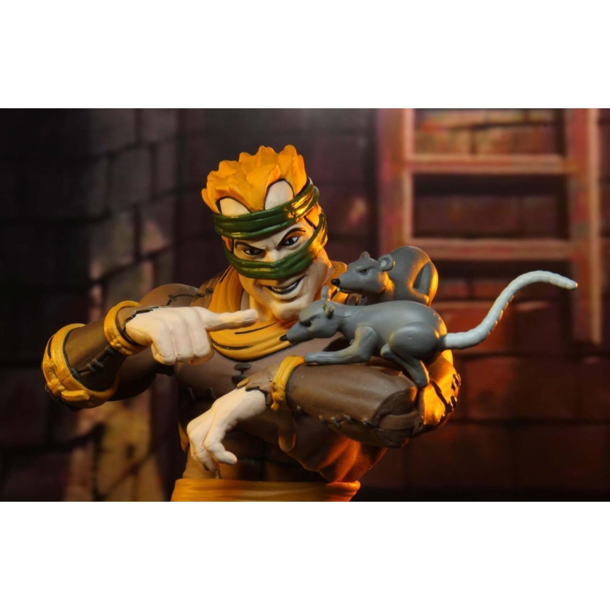 Neca - TMNT - Tartarughe Ninja - Pack 2 figure Rat King & Vernon