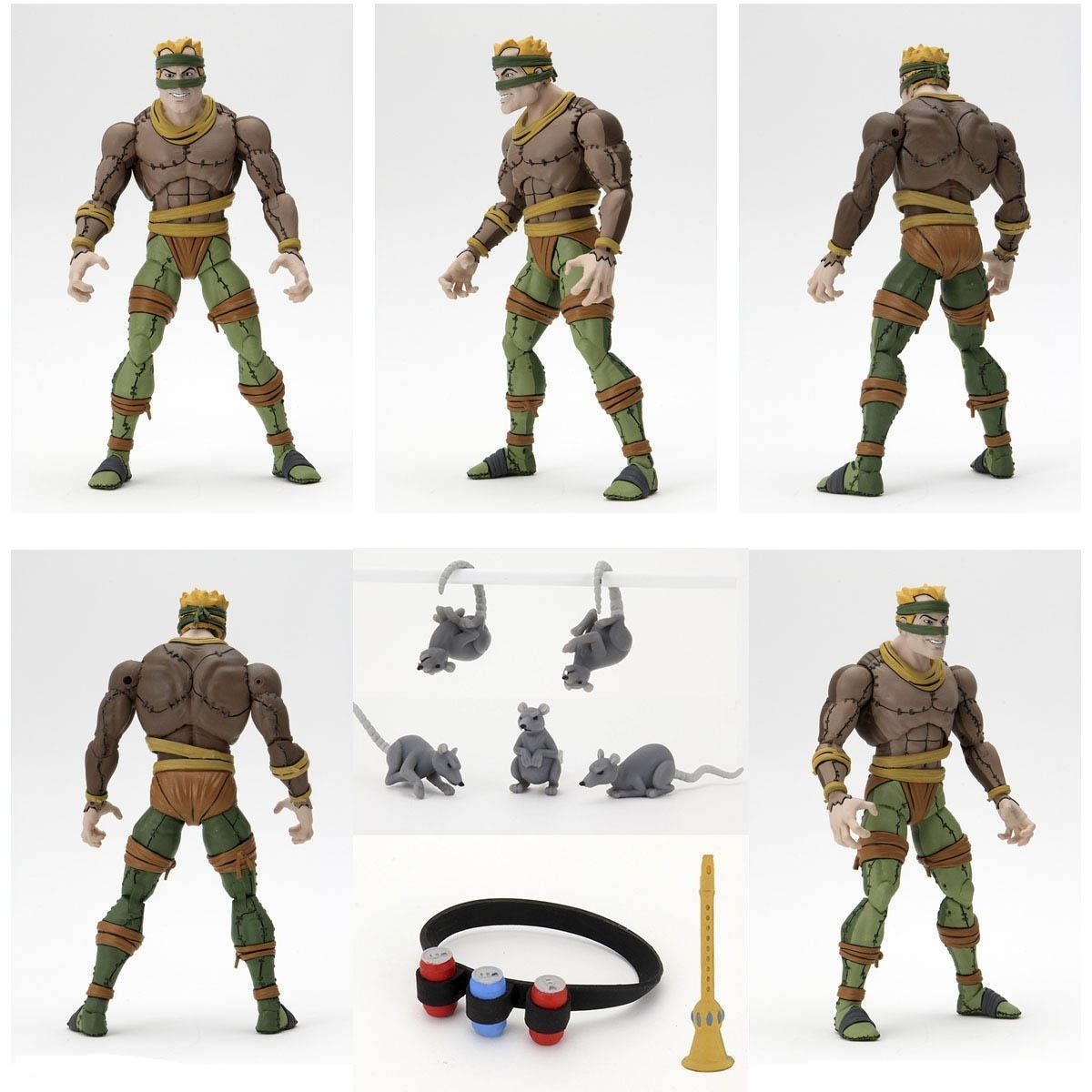 Neca - TMNT - Tartarughe Ninja - Pack 2 figure Rat King & Vernon