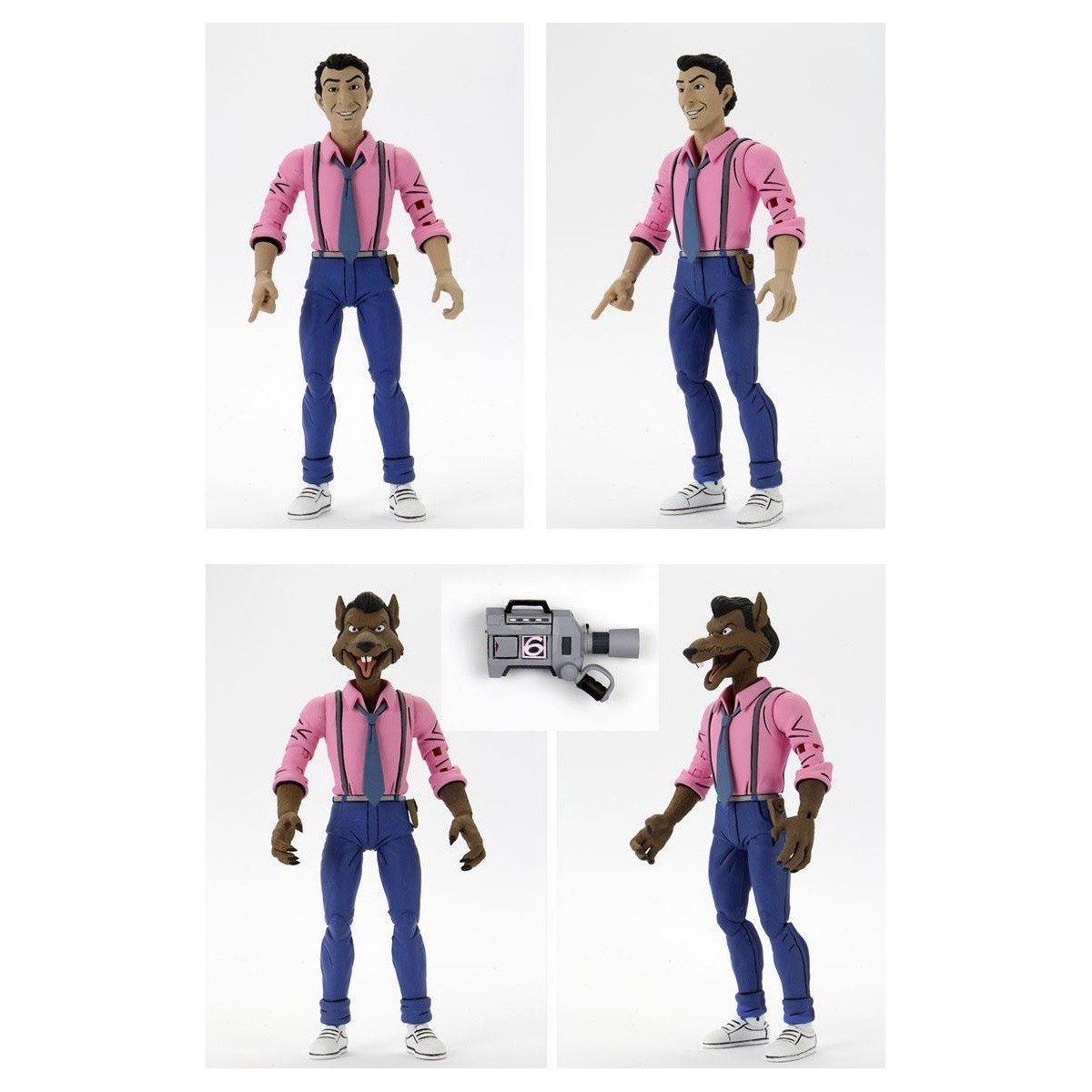 Neca - TMNT - Tartarughe Ninja - Pack 2 figure Rat King & Vernon