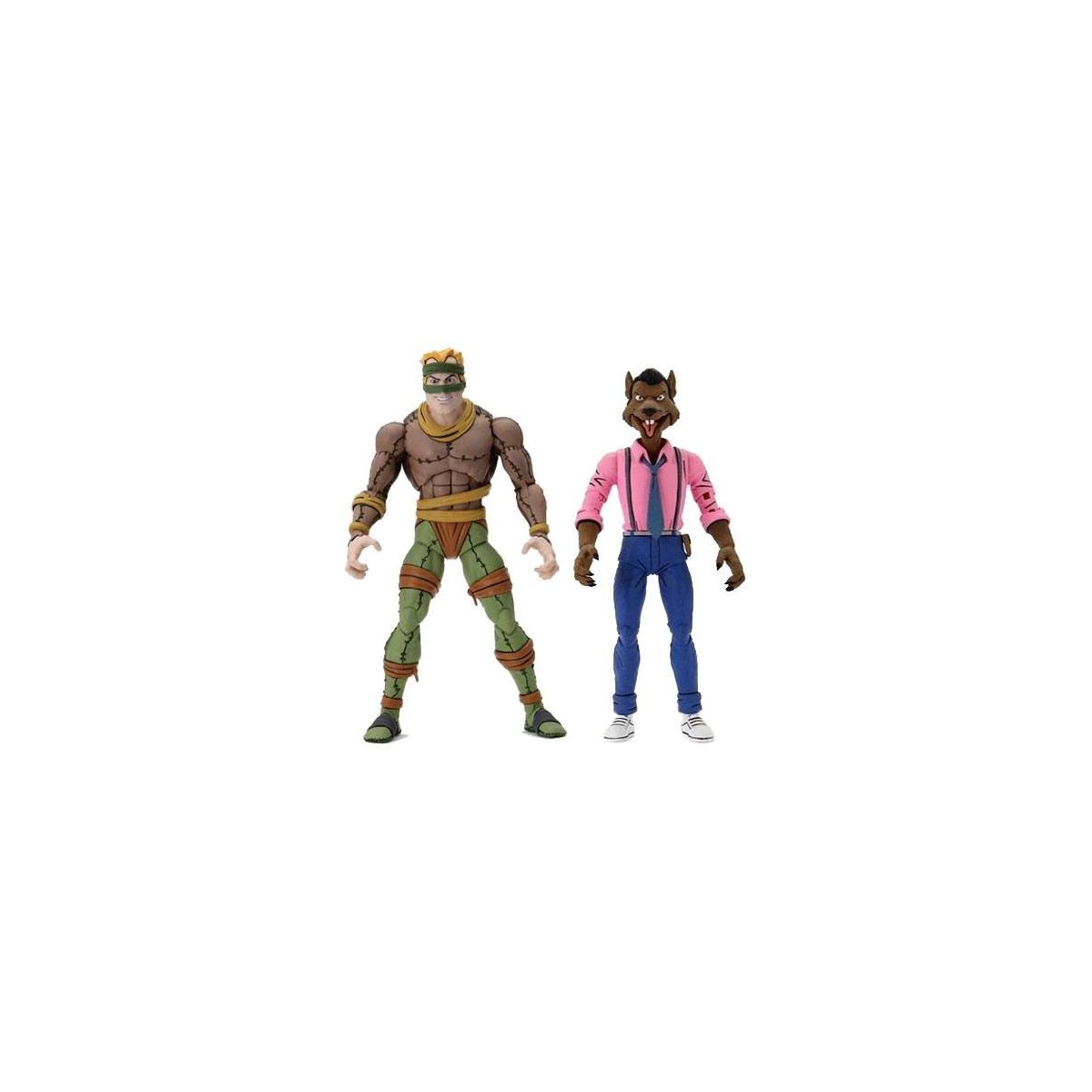 Neca - TMNT - Tartarughe Ninja - Pack 2 figure Rat King & Vernon