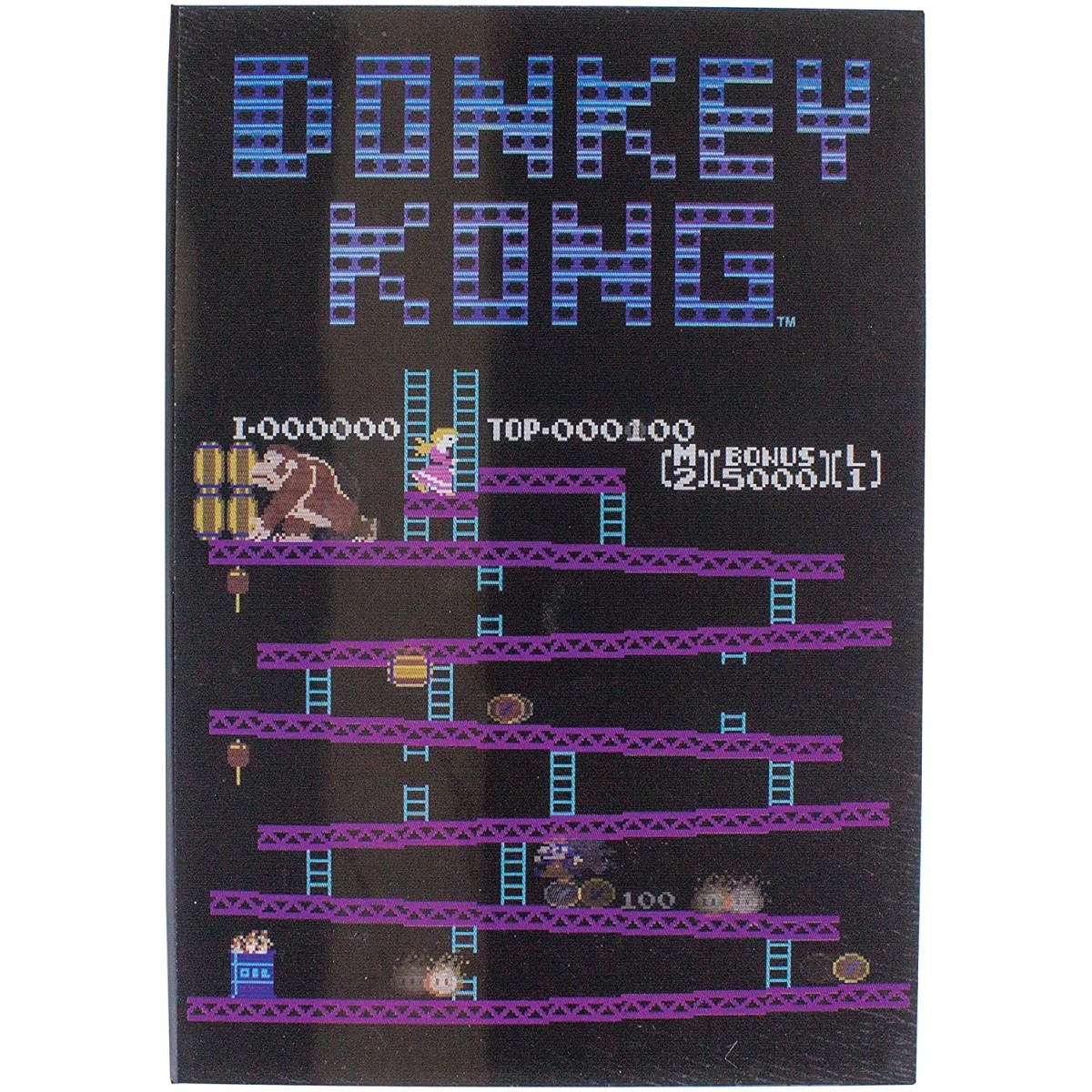 Paladone - Taccuino lenticolare Donkey Kong - Nintendo