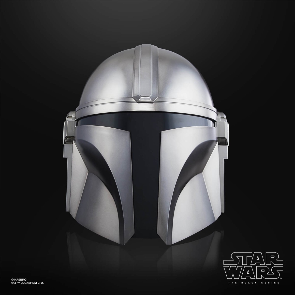 Hasbro - Il Casco Mandaloriano - Star Wars Casco Serie Nero Serie Casco 1:1 Replica Premium