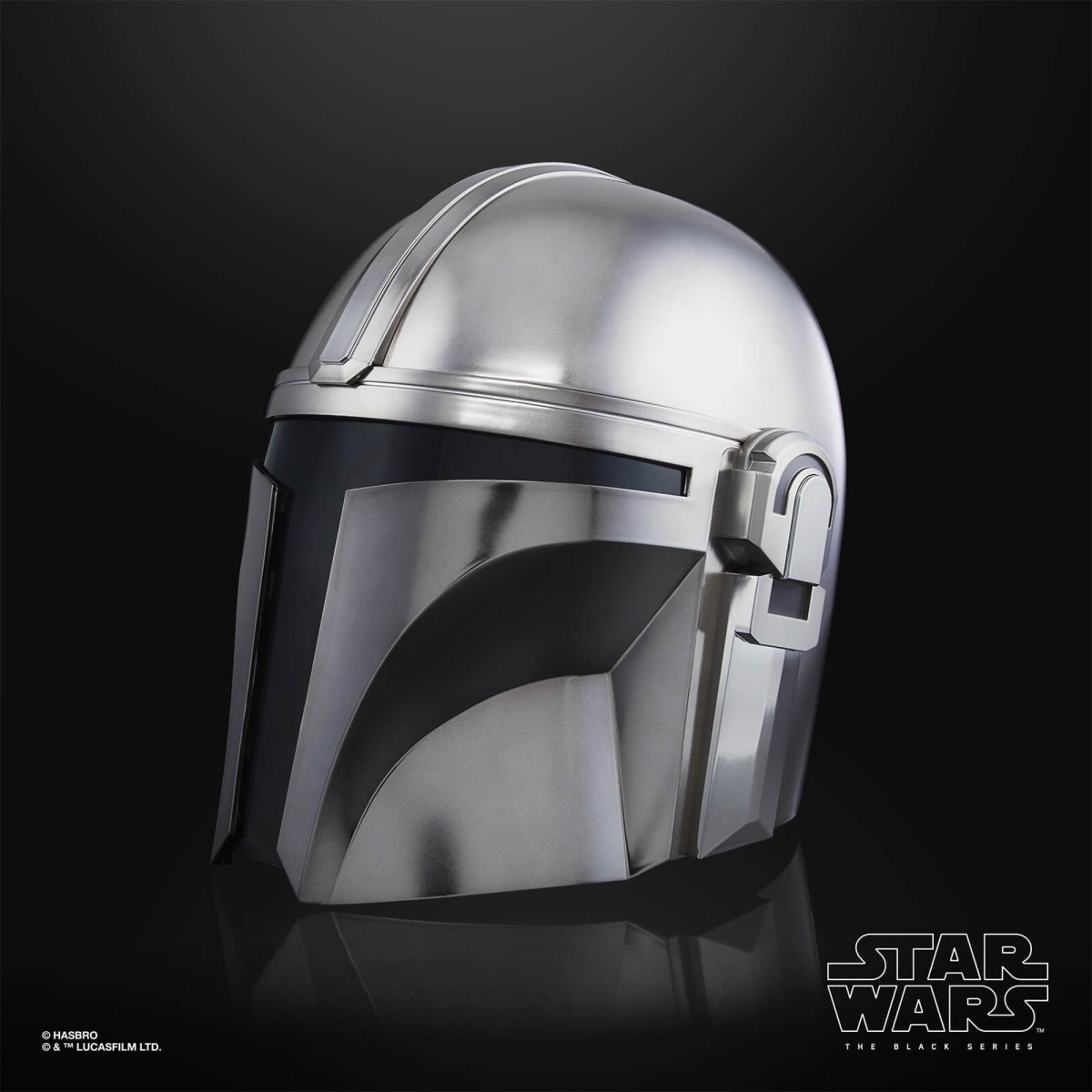 Hasbro - Il Casco Mandaloriano - Star Wars Casco Serie Nero Serie Casco 1:1 Replica Premium