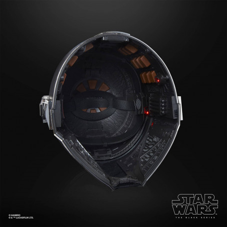 Hasbro - Il Casco Mandaloriano - Star Wars Casco Serie Nero Serie Casco 1:1 Replica Premium