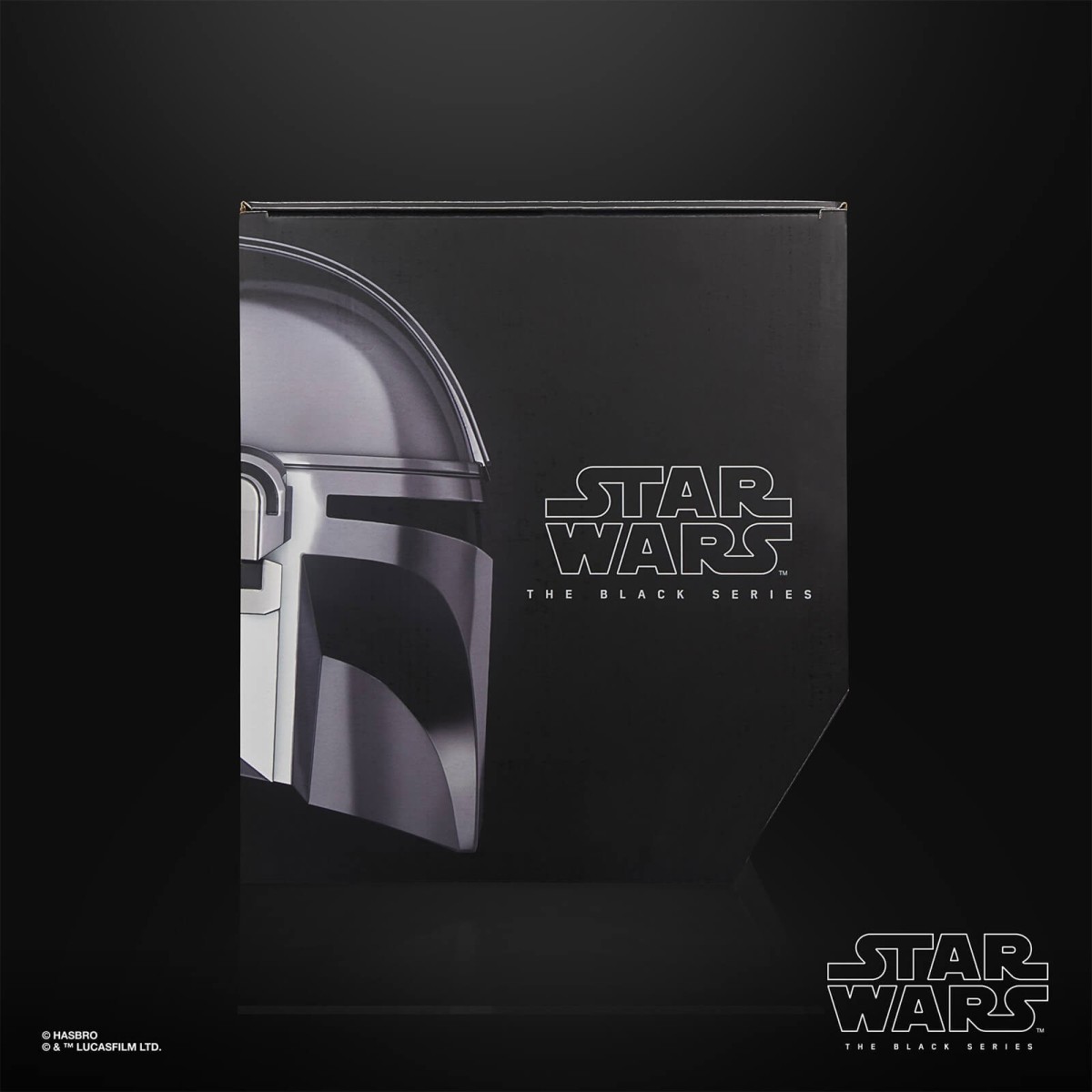 Hasbro - Il Casco Mandaloriano - Star Wars Casco Serie Nero Serie Casco 1:1 Replica Premium