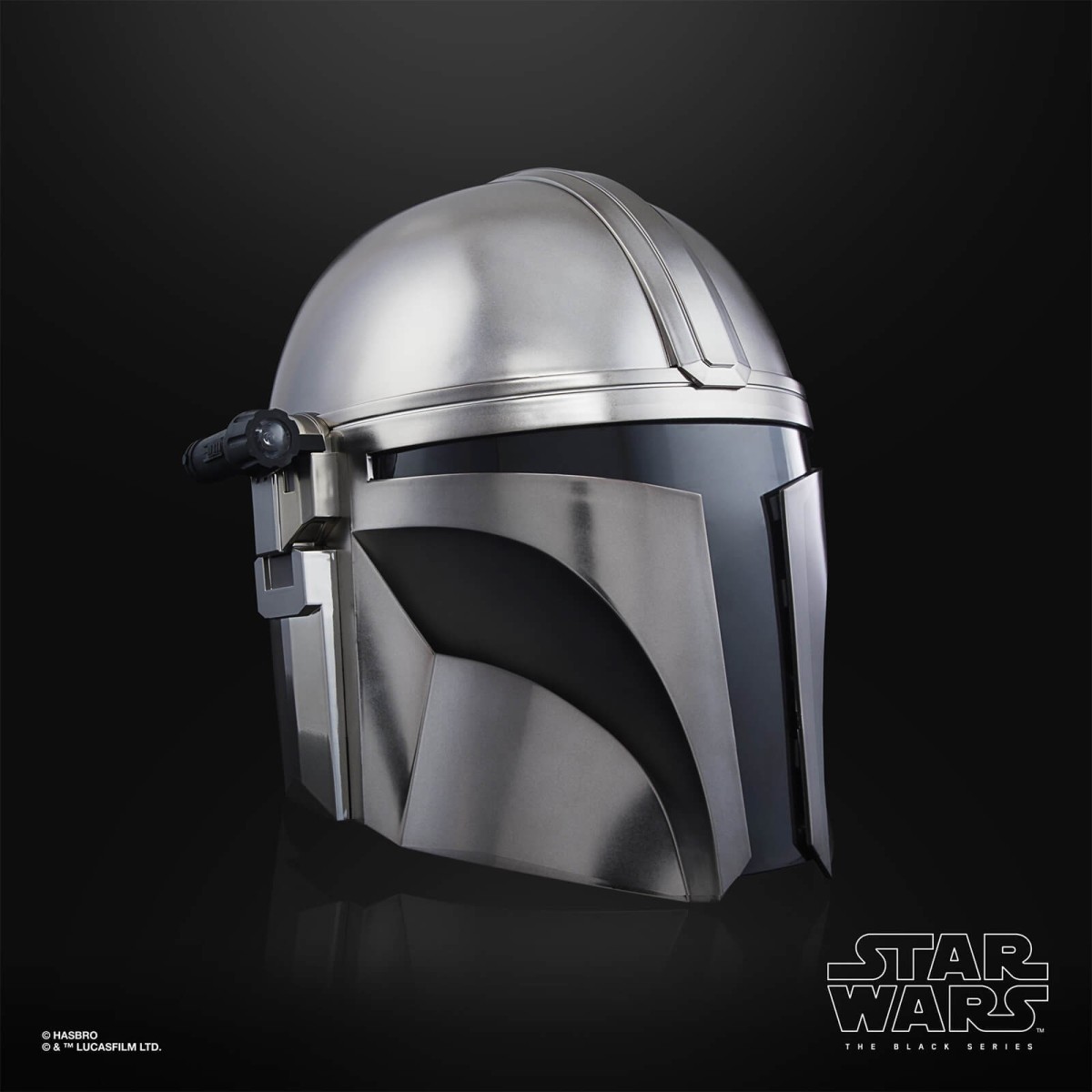 Hasbro - Il Casco Mandaloriano - Star Wars Casco Serie Nero Serie Casco 1:1 Replica Premium