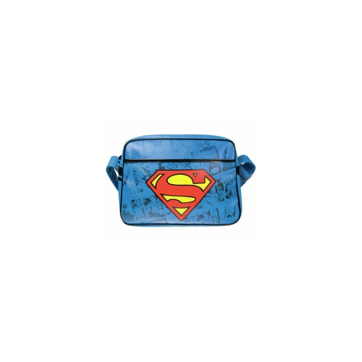 DC Comics - Superman Borsa a tracolla con logo ufficiale