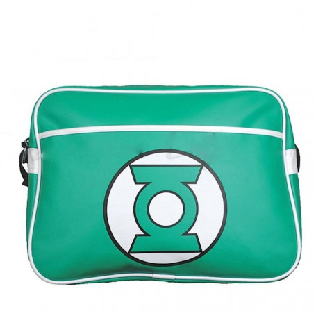 DC Comics Justice League Justice League Green Lantern Logo Lantern Messenger Bags a tracolla