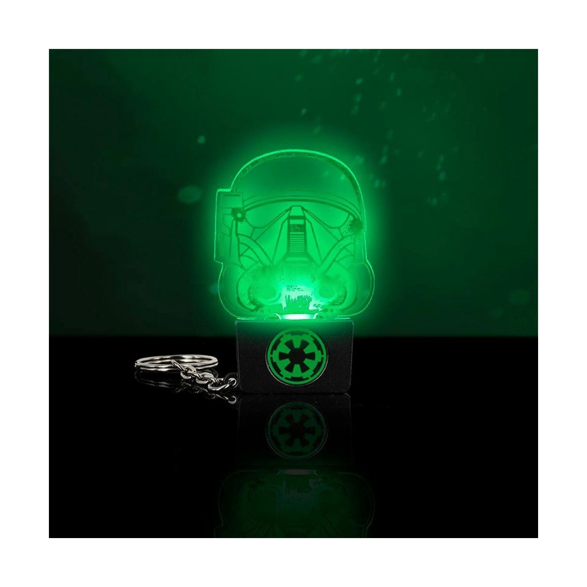 Paladone - Guerre stellari - Portachiavi illuminati Death Trooper