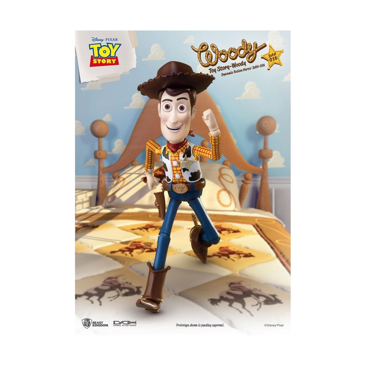 Regno delle bestie - Toy Story Woody - Action Heroes dinamico 1/9 action figure