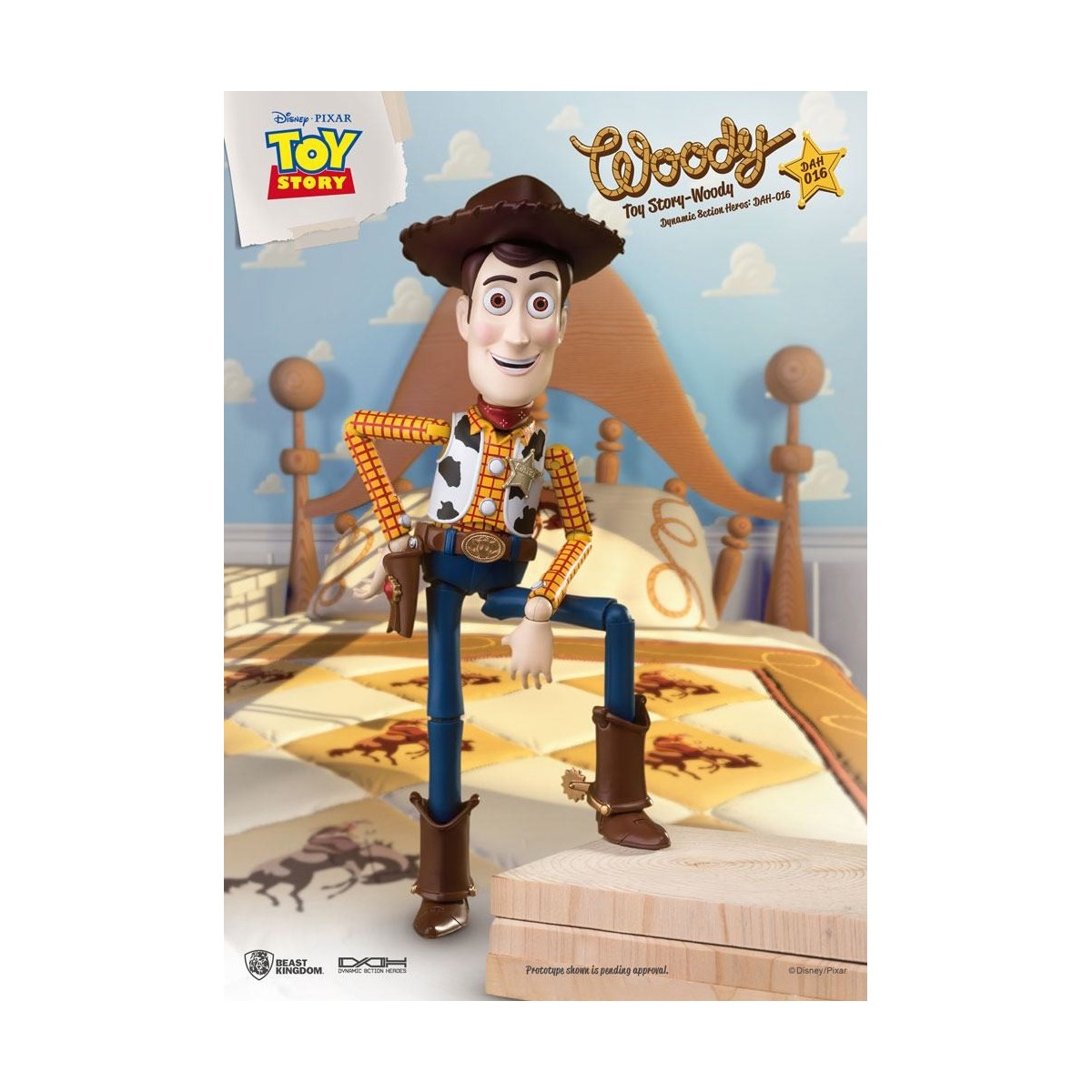 Regno delle bestie - Toy Story Woody - Action Heroes dinamico 1/9 action figure