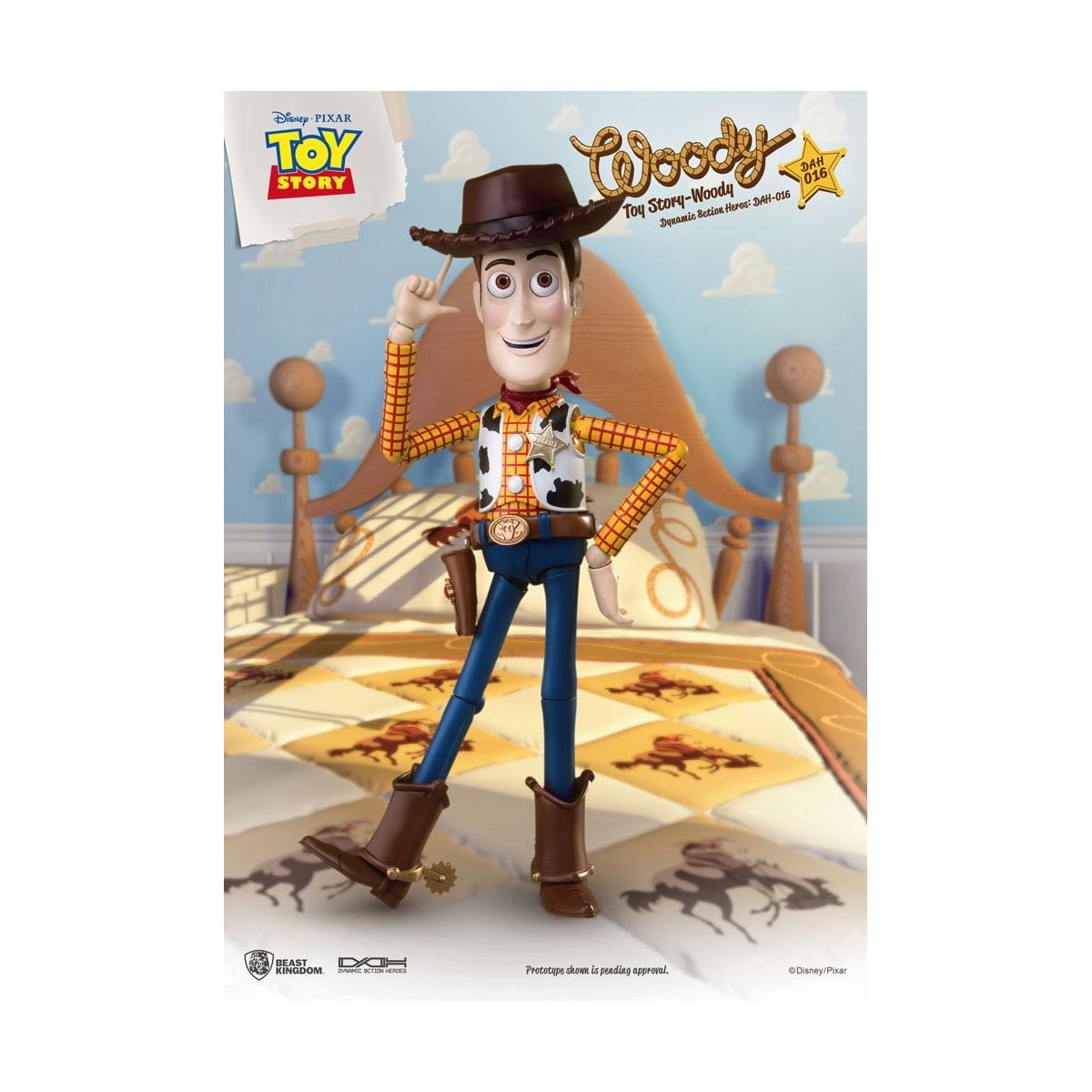 Regno delle bestie - Toy Story Woody - Action Heroes dinamico 1/9 action figure