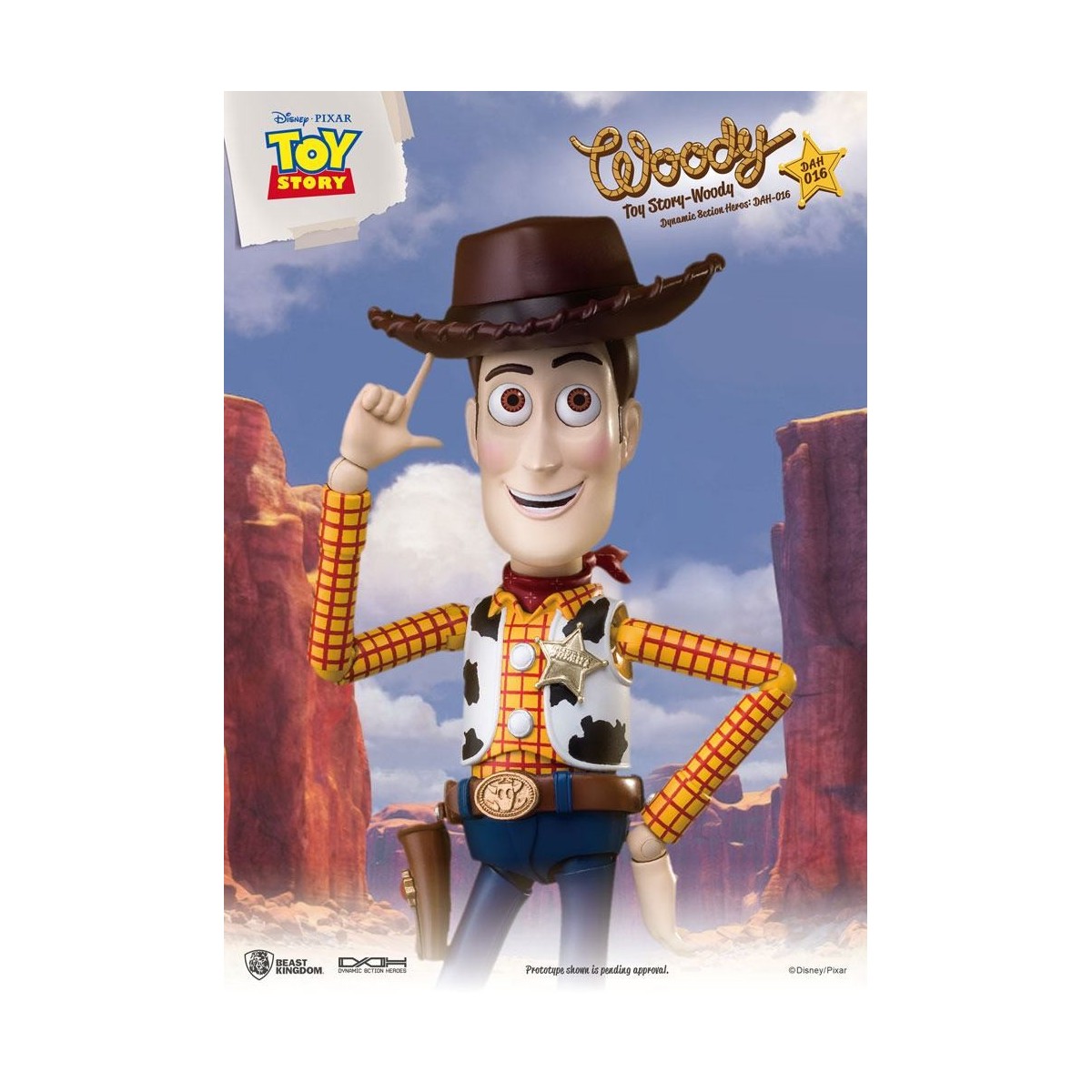 Regno delle bestie - Toy Story Woody - Action Heroes dinamico 1/9 action figure