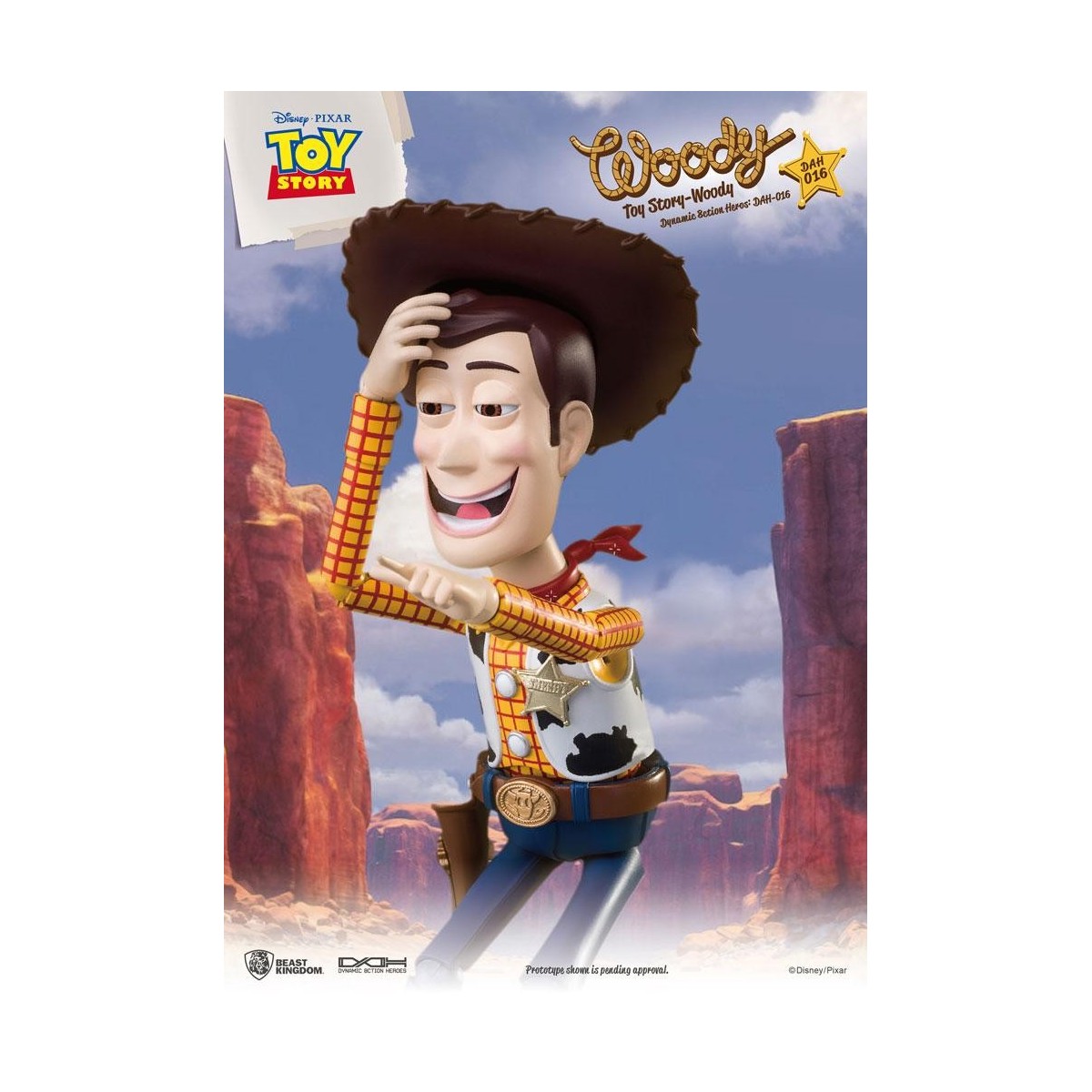 Regno delle bestie - Toy Story Woody - Action Heroes dinamico 1/9 action figure