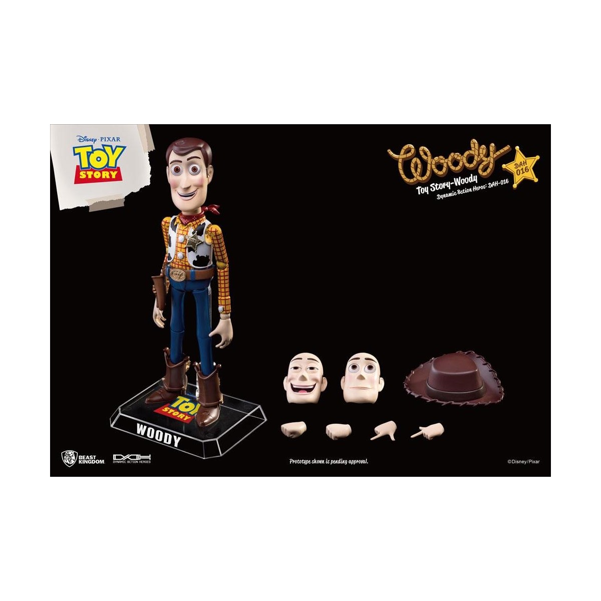 Regno delle bestie - Toy Story Woody - Action Heroes dinamico 1/9 action figure