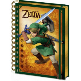 The Legend Of Zelda - Nintendo 3D Lenticular Notebook A5