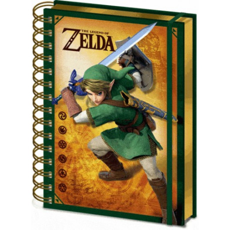 The Legend Of Zelda - Nintendo 3D Lenticular Notebook A5