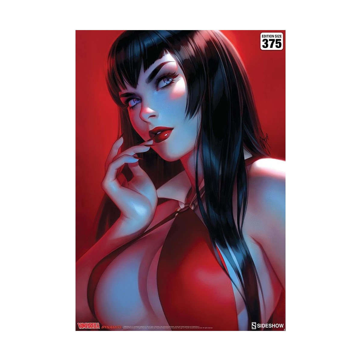 Telone - Vampirella Art Print di Warren Louw - 61 x 46 cm - senza cornice