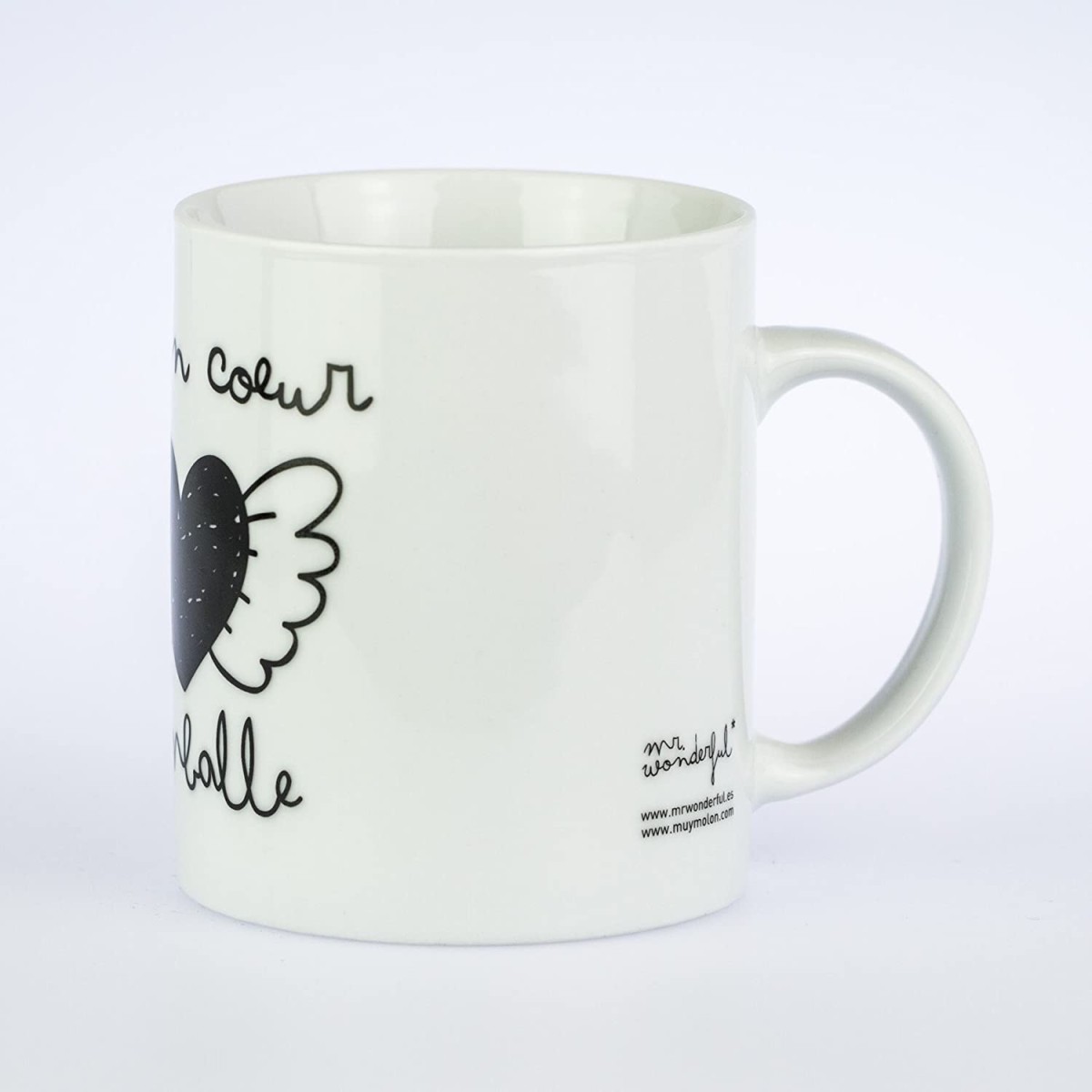 Tazza di ceramica Il mio cuore corre