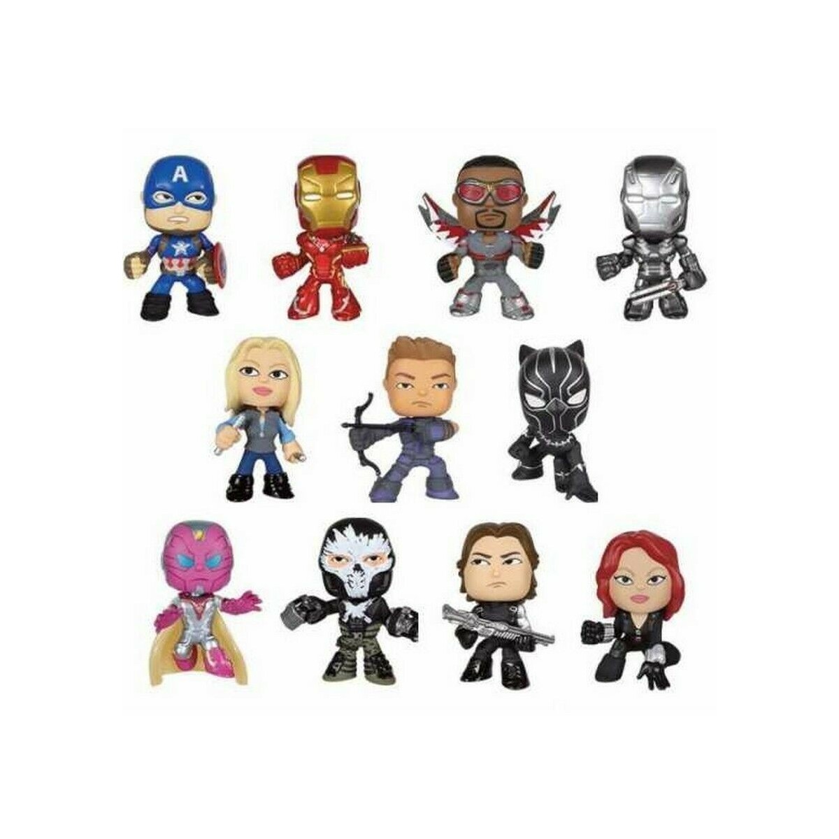 Funko Mini Figurines Marvel Avengers Capitan America: Guerra Civile Modello Casuale