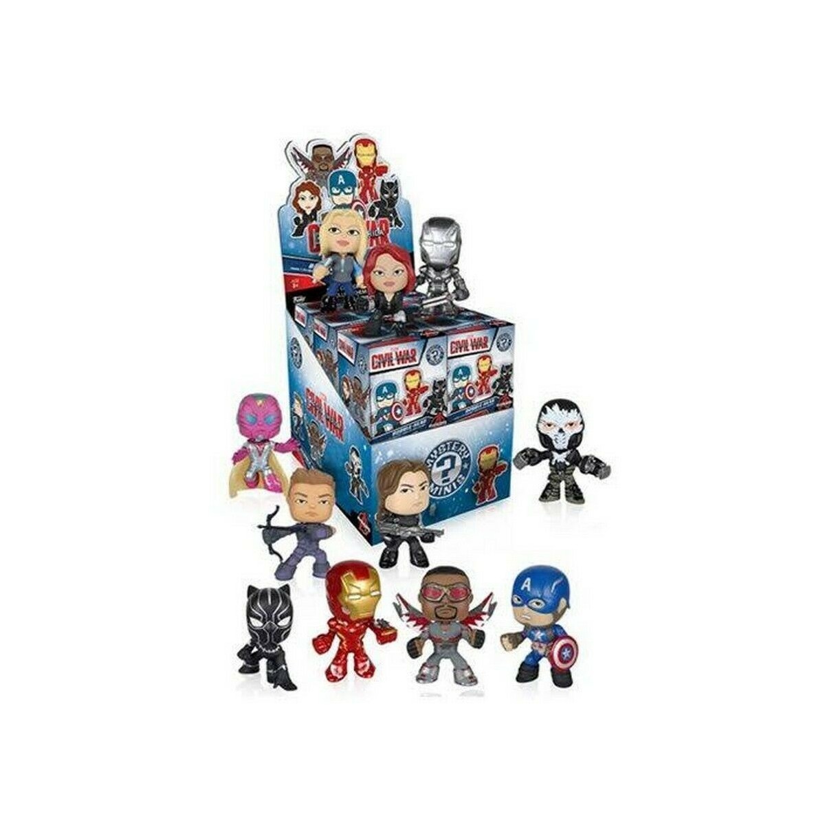 Funko Mini Figurines Marvel Avengers Capitan America: Guerra Civile Modello Casuale