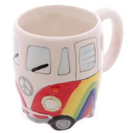 Tazza Camper Van Arc En Ciel