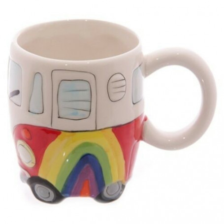 Tazza Camper Van Arc En Ciel
