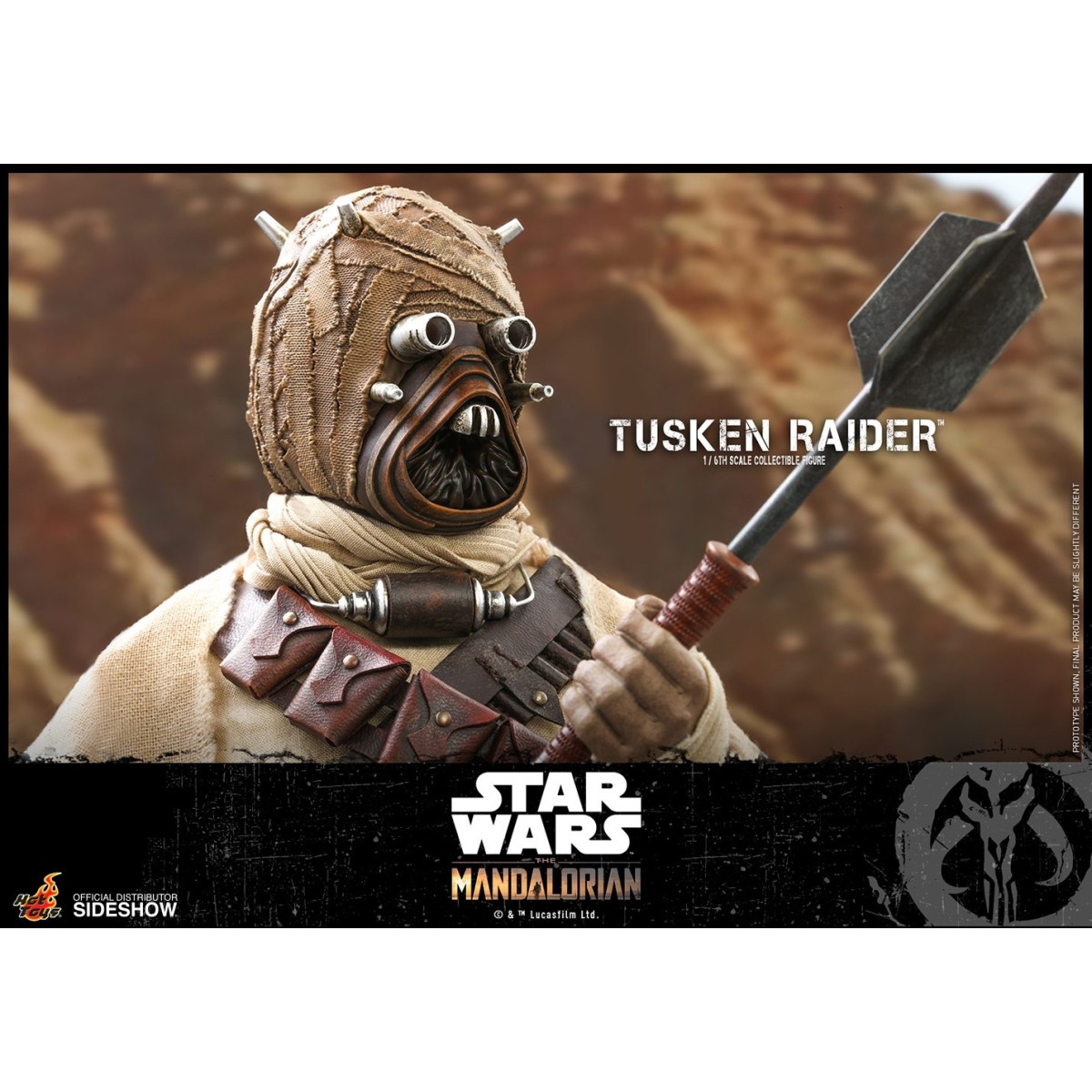 Hot Toys Star Wars - Il Mandaloriano - Tusken Raider