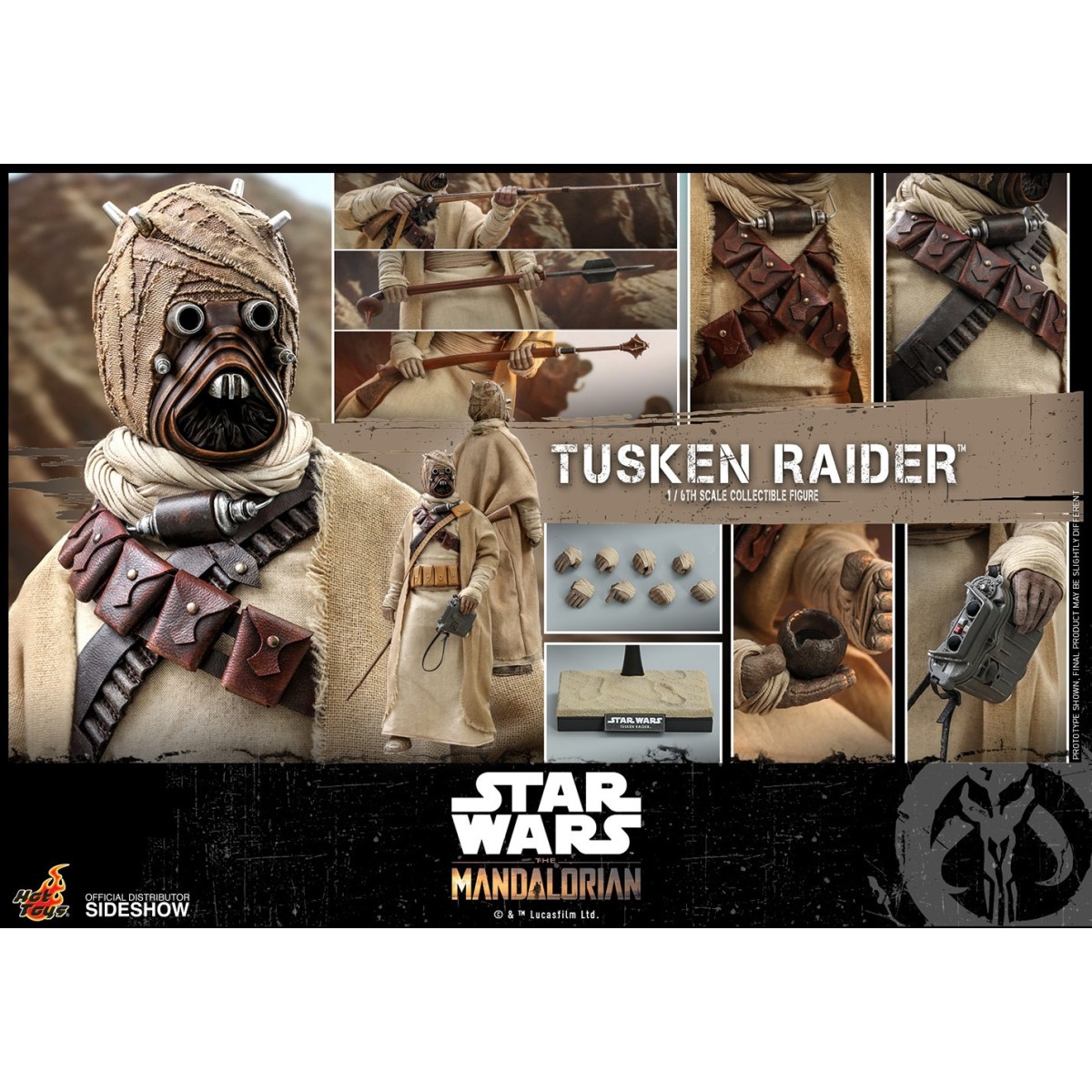 Hot Toys Star Wars - Il Mandaloriano - Tusken Raider