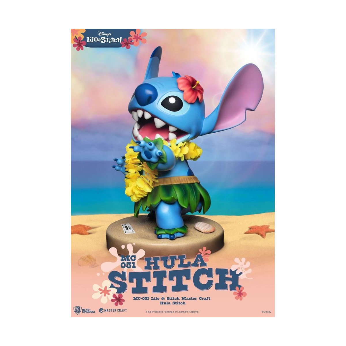 Beast Kingdom Disney - Master Craft Hula Stitch Hula Stitch