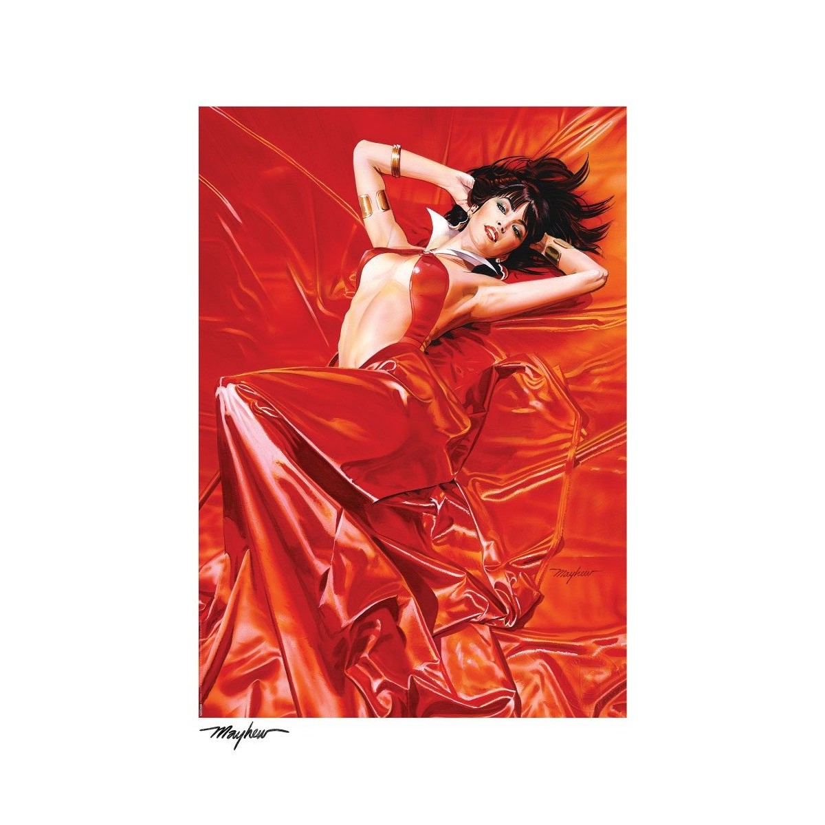 Telone - Vampirella Art Print - Vampirella: Rose per i morti 46 x 61 cm