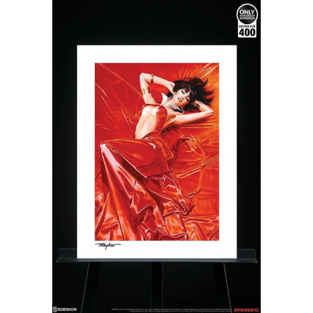 Telone - Vampirella Art Print - Vampirella: Rose per i morti 46 x 61 cm