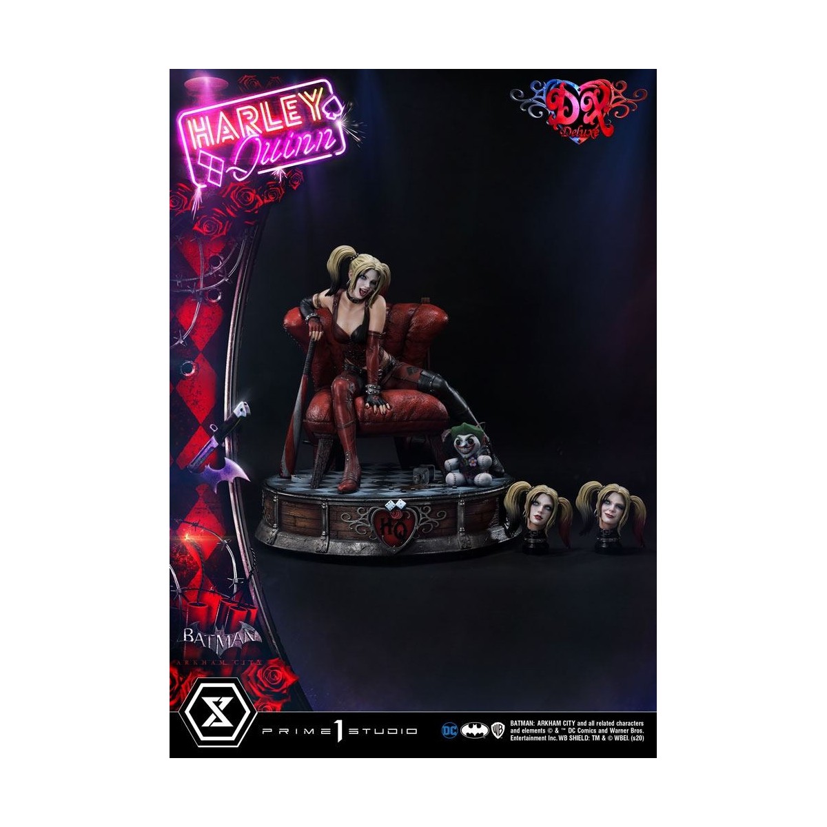 Prime 1 Studio - Harley Quinn Deluxe Bonus versione 1:3 Scala Statua in scala 1:3 - Batman Arkham City