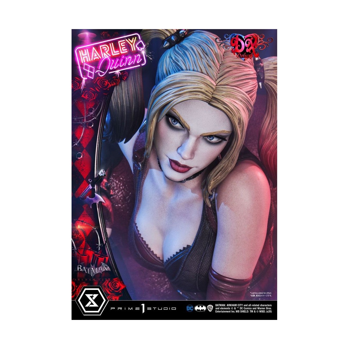 Prime 1 Studio - Harley Quinn Deluxe Bonus versione 1:3 Scala Statua in scala 1:3 - Batman Arkham City