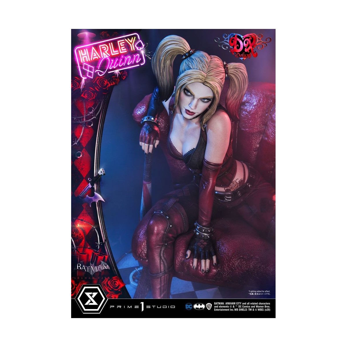 Prime 1 Studio - Harley Quinn Deluxe Bonus versione 1:3 Scala Statua in scala 1:3 - Batman Arkham City