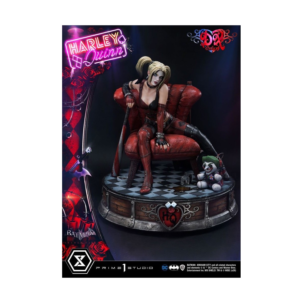 Prime 1 Studio - Harley Quinn Deluxe Bonus versione 1:3 Scala Statua in scala 1:3 - Batman Arkham City