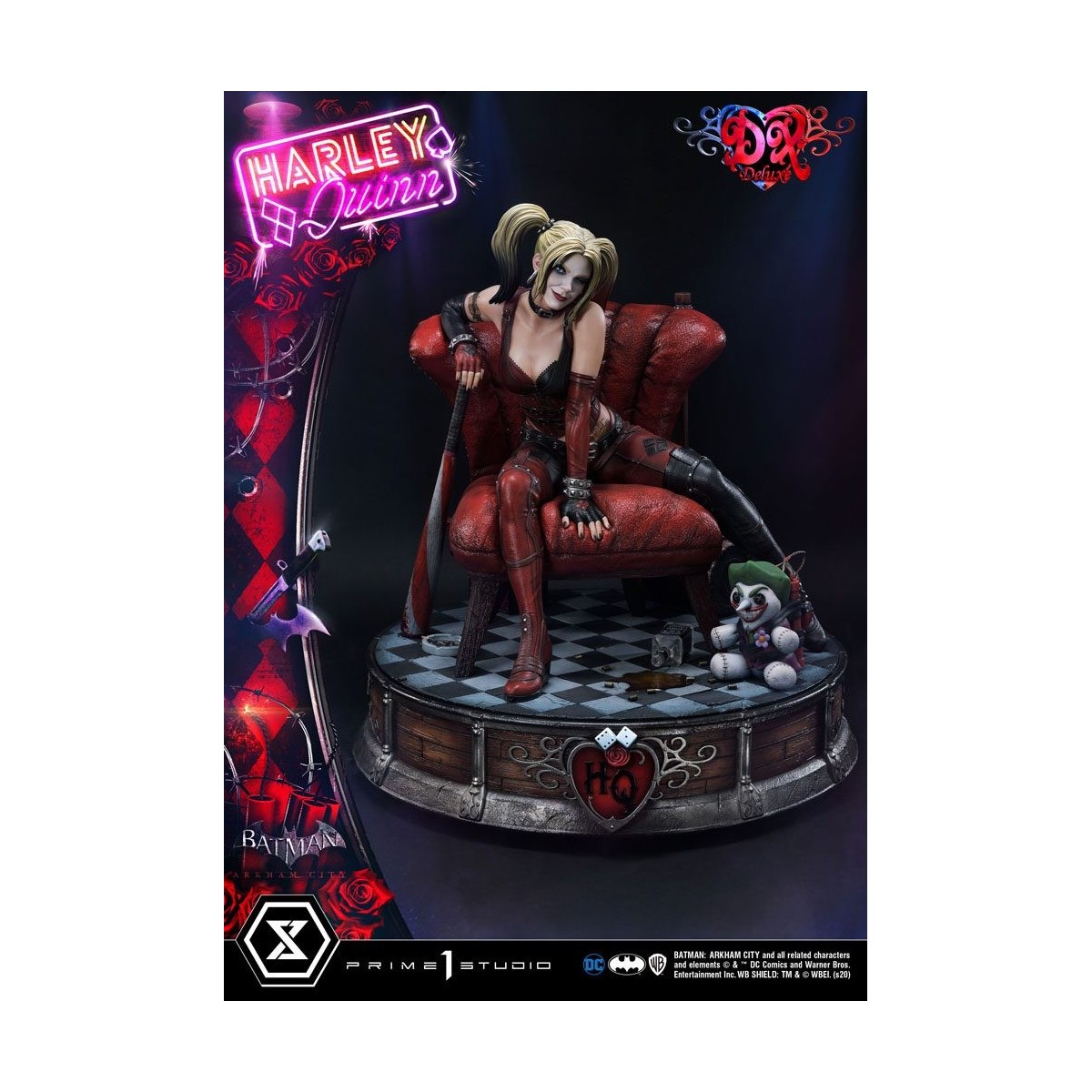 Prime 1 Studio - Harley Quinn Deluxe Bonus versione 1:3 Scala Statua in scala 1:3 - Batman Arkham City