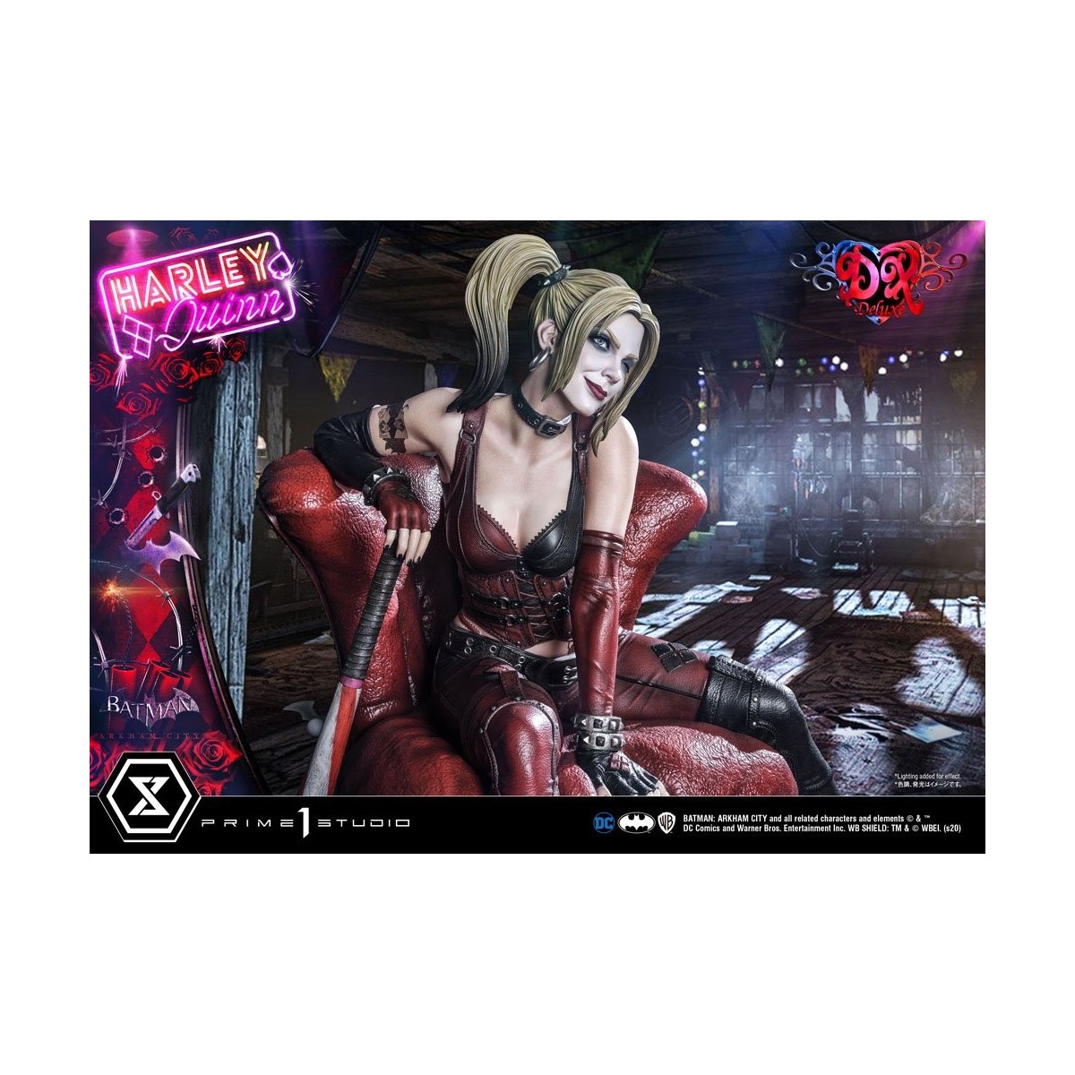 Prime 1 Studio - Harley Quinn Deluxe Bonus versione 1:3 Scala Statua in scala 1:3 - Batman Arkham City