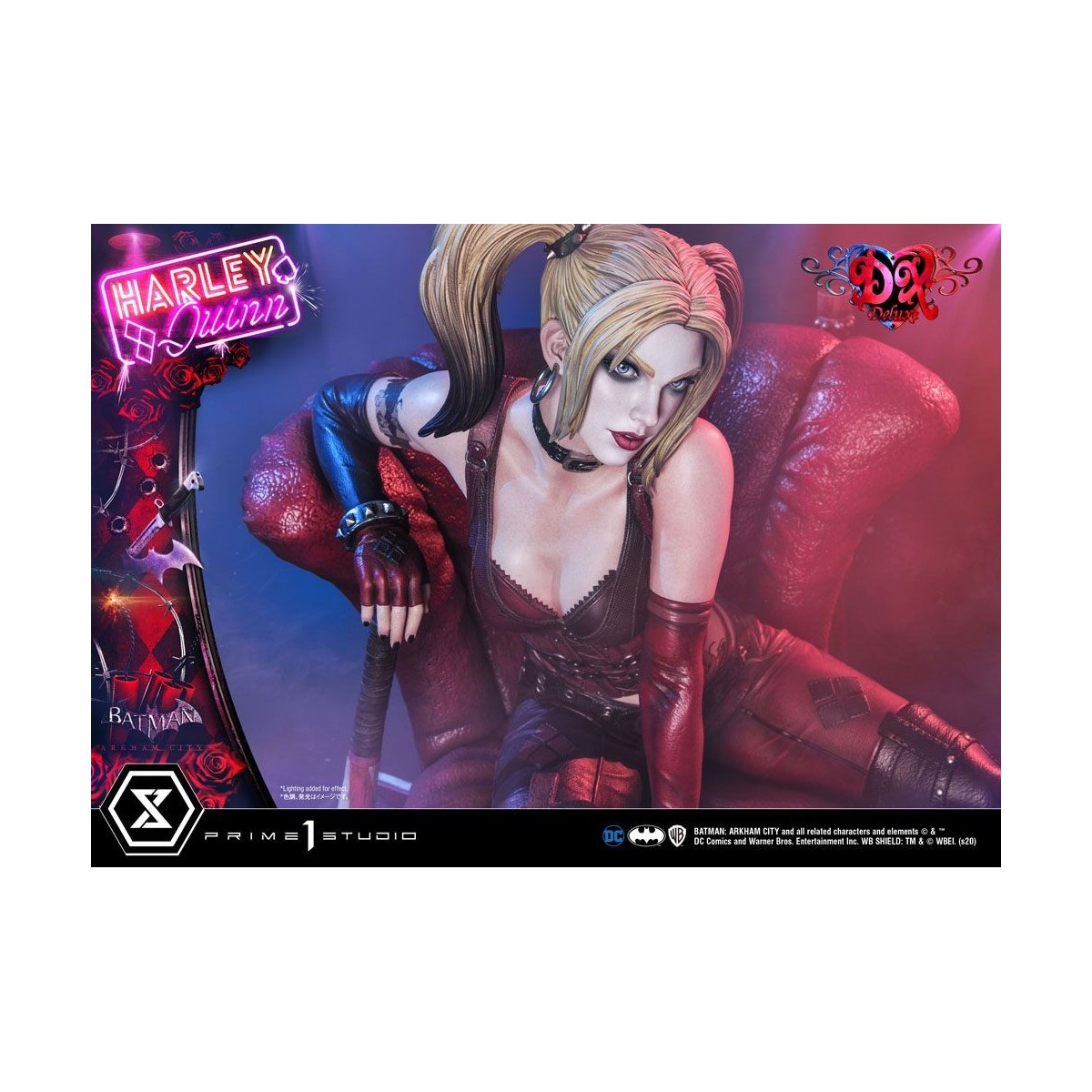 Prime 1 Studio - Harley Quinn Deluxe Bonus versione 1:3 Scala Statua in scala 1:3 - Batman Arkham City